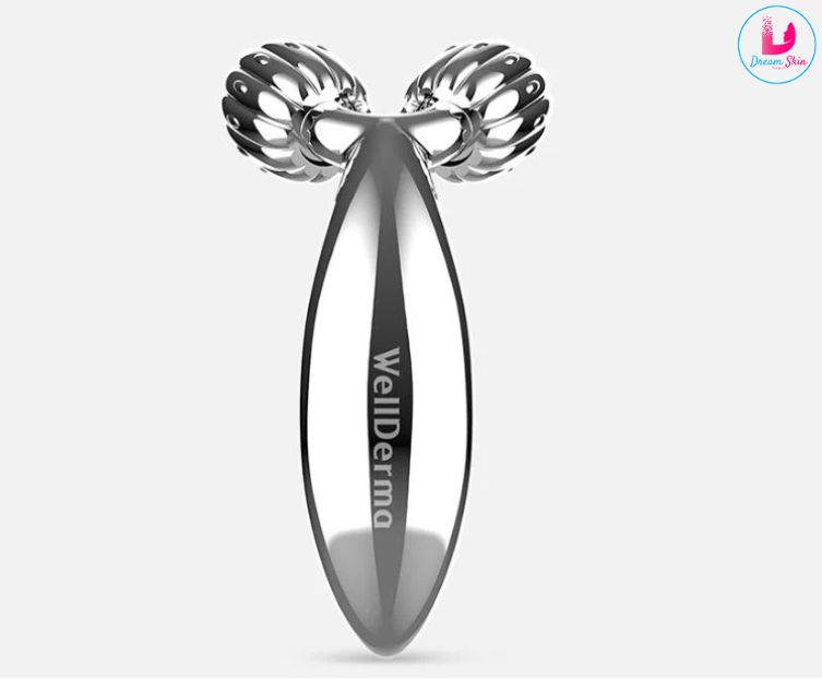 WellDerma  Face Lifting Compact Roller [Silver]